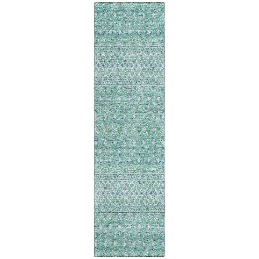 Chantille ACN709 Teal 2'3" x 7'6" Rug. Picture 1