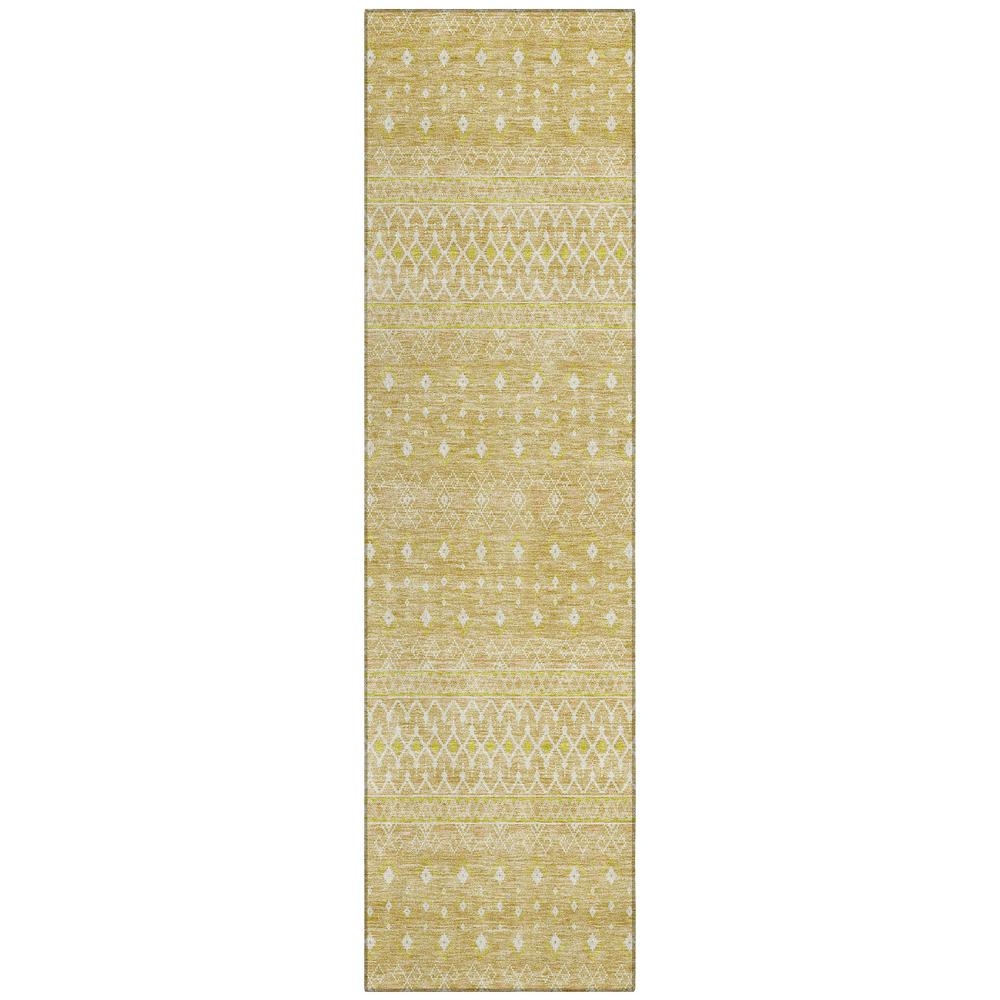 Chantille ACN709 Gold 2'3" x 7'6" Rug. Picture 1