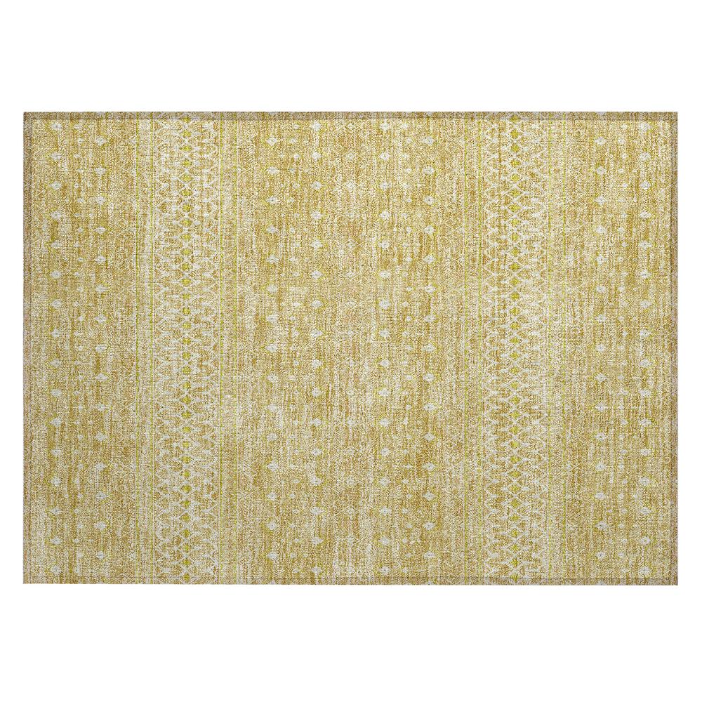 Chantille ACN709 Gold 1'8" x 2'6" Rug. Picture 1