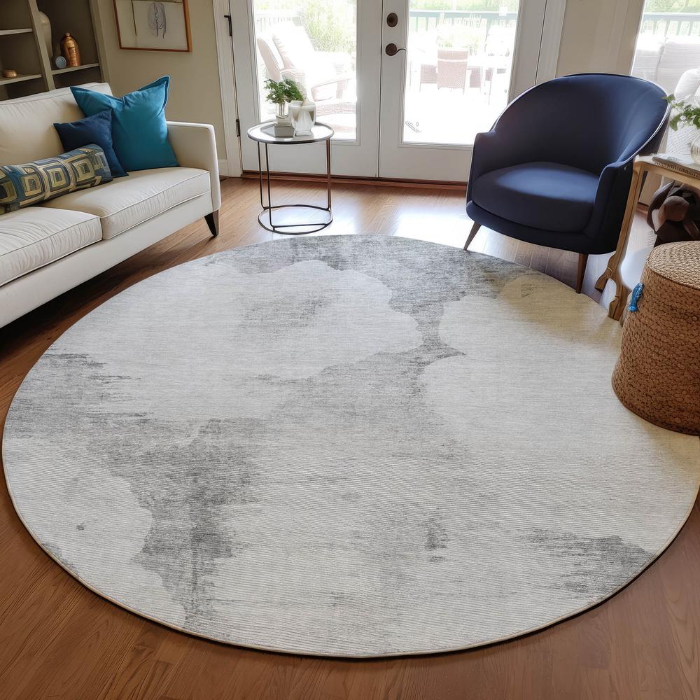 Chantille ACN710 Gray 8' x 8' Rug. Picture 6