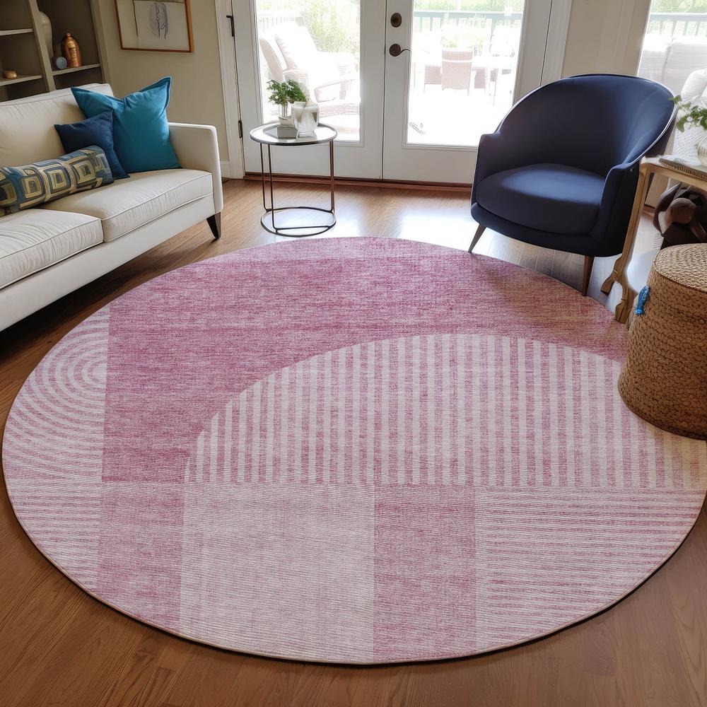 Chantille ACN711 Pink 8' x 8' Rug. Picture 6