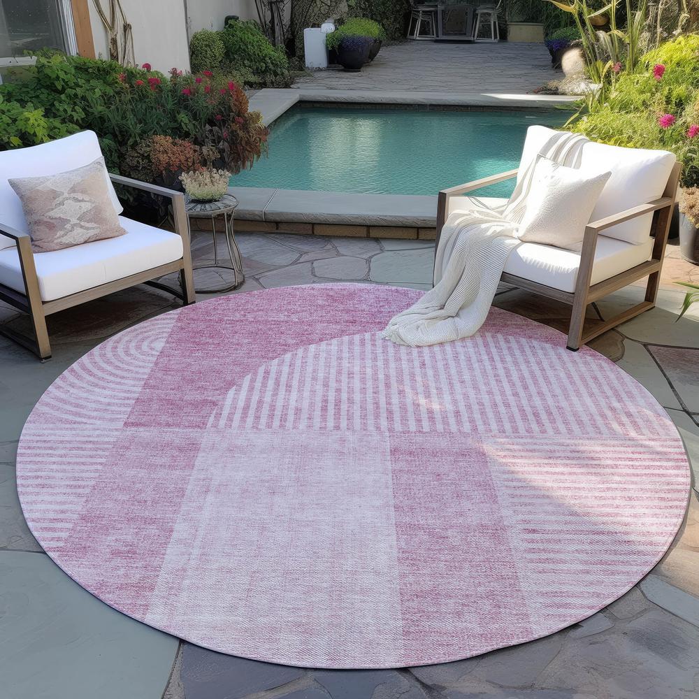 Chantille ACN711 Pink 8' x 8' Rug. Picture 7