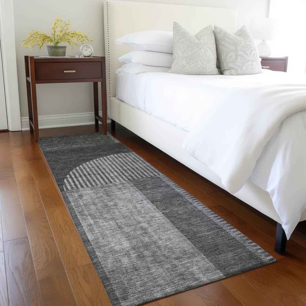 Chantille ACN711 Gray 2'3" x 7'6" Rug. Picture 7