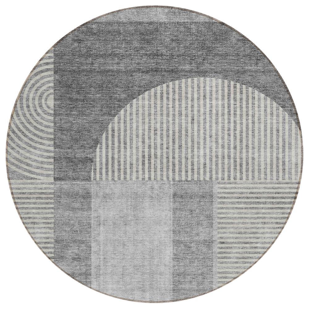 Chantille ACN711 Gray 8' x 8' Rug. Picture 1