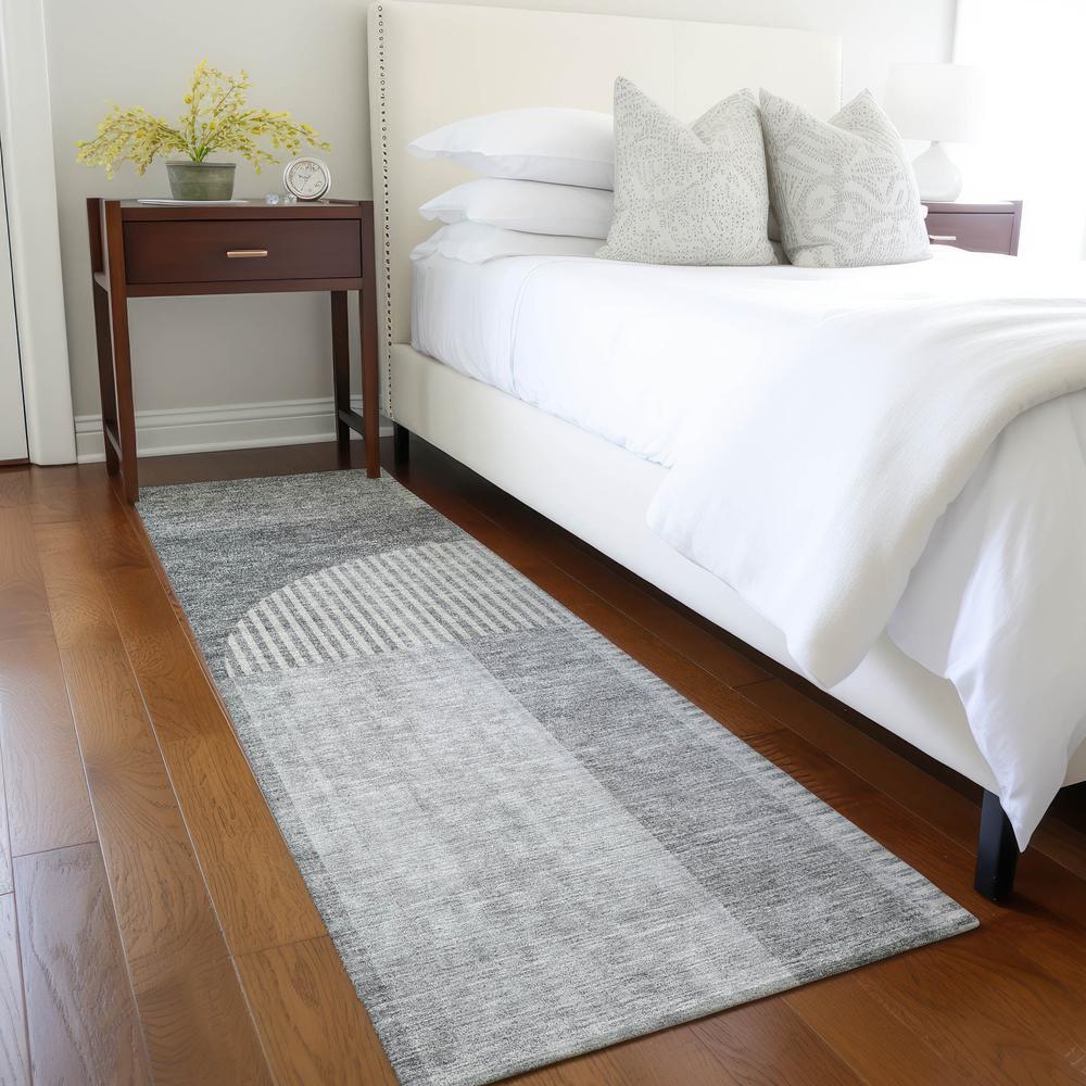 Chantille ACN711 Gray 2'3" x 7'6" Rug. Picture 6