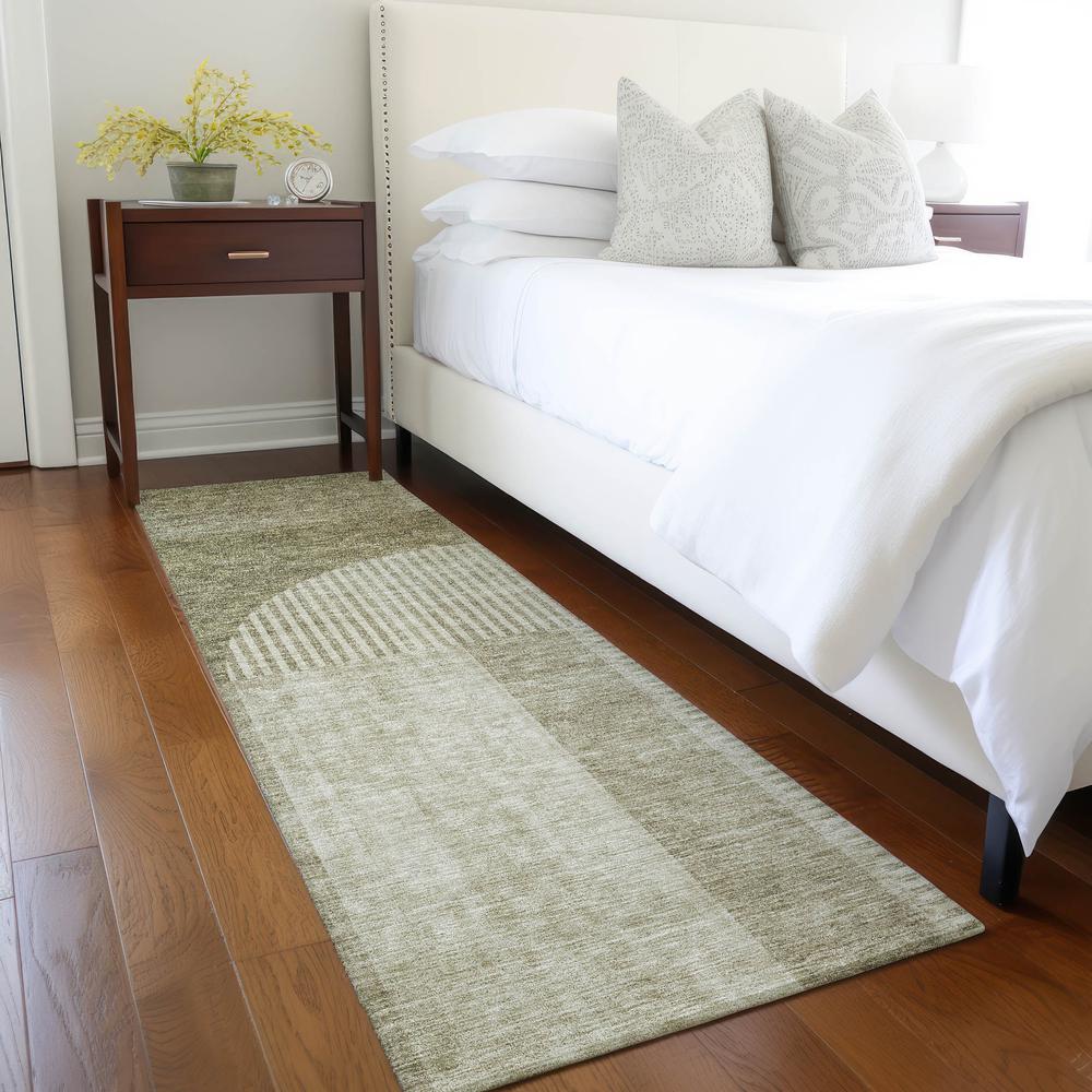 Chantille ACN711 Brown 2'3" x 7'6" Rug. Picture 6