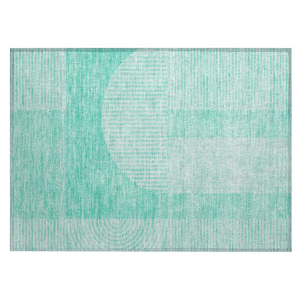 Chantille ACN711 Teal 1'8" x 2'6" Rug. Picture 1