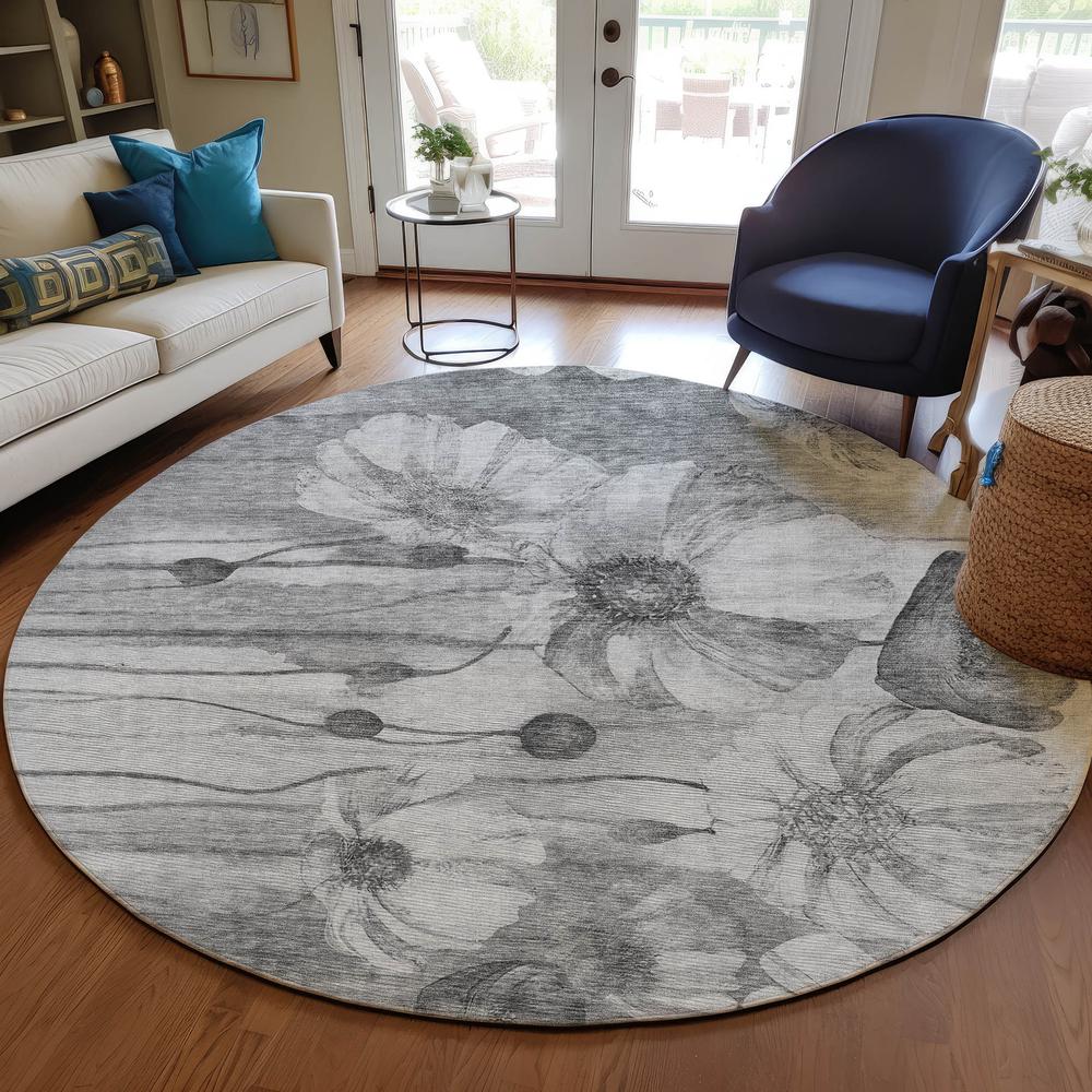 Chantille ACN712 Gray 8' x 8' Rug. Picture 6