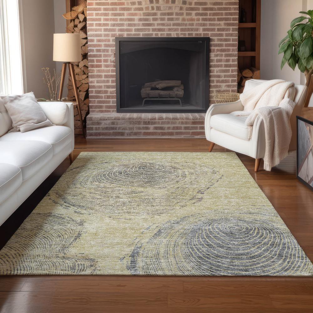 Chantille ACN713 Brown 2'6" x 3'10" Rug. Picture 7