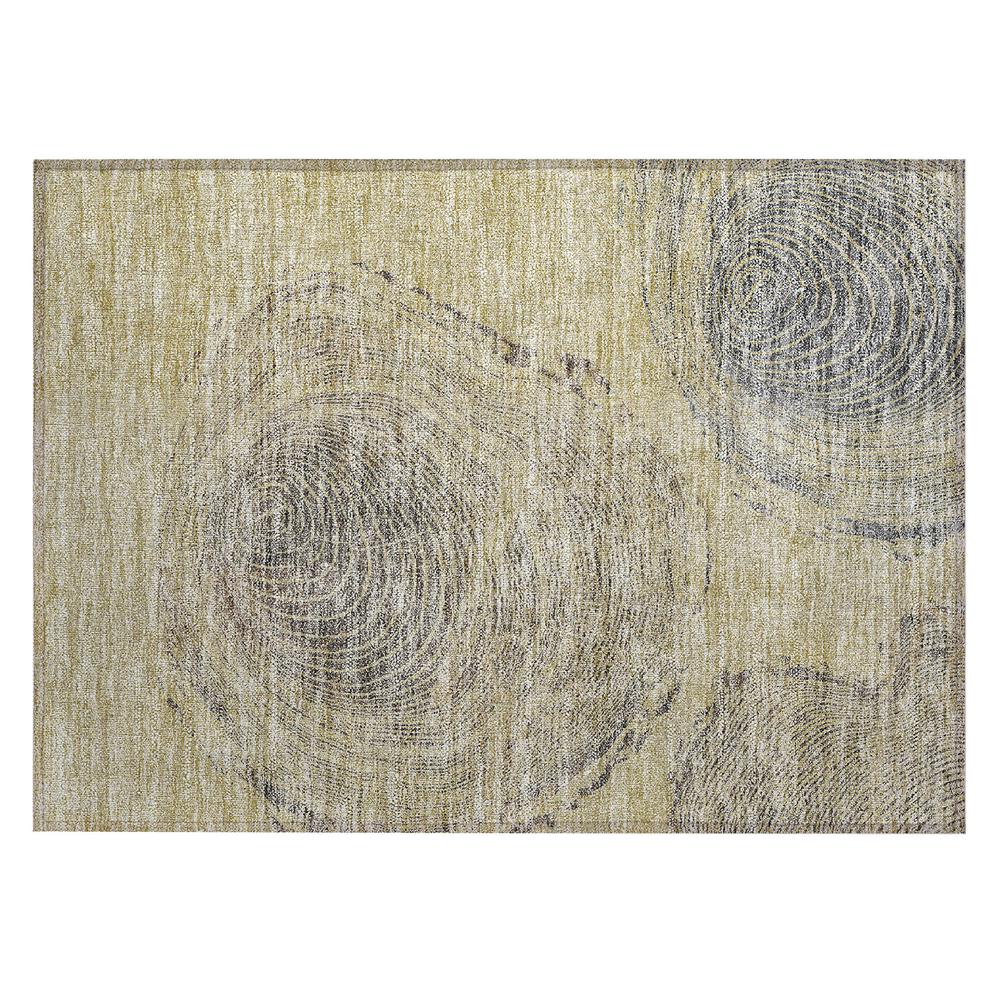 Chantille ACN713 Brown 1'8" x 2'6" Rug. Picture 1