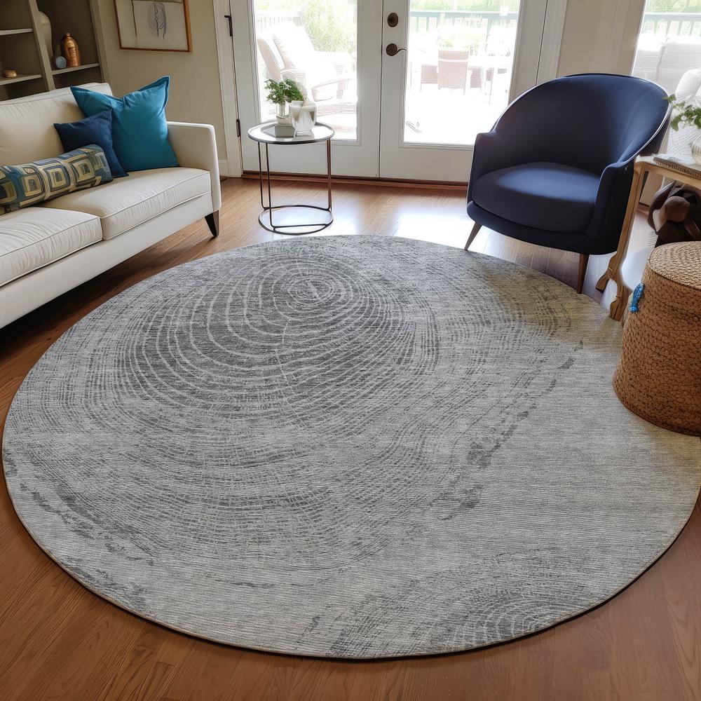 Chantille ACN713 Gray 8' x 8' Rug. Picture 6