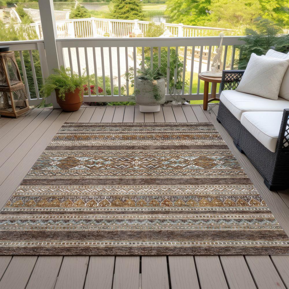 Chantille ACN714 Brown 2'6" x 3'10" Rug. Picture 9