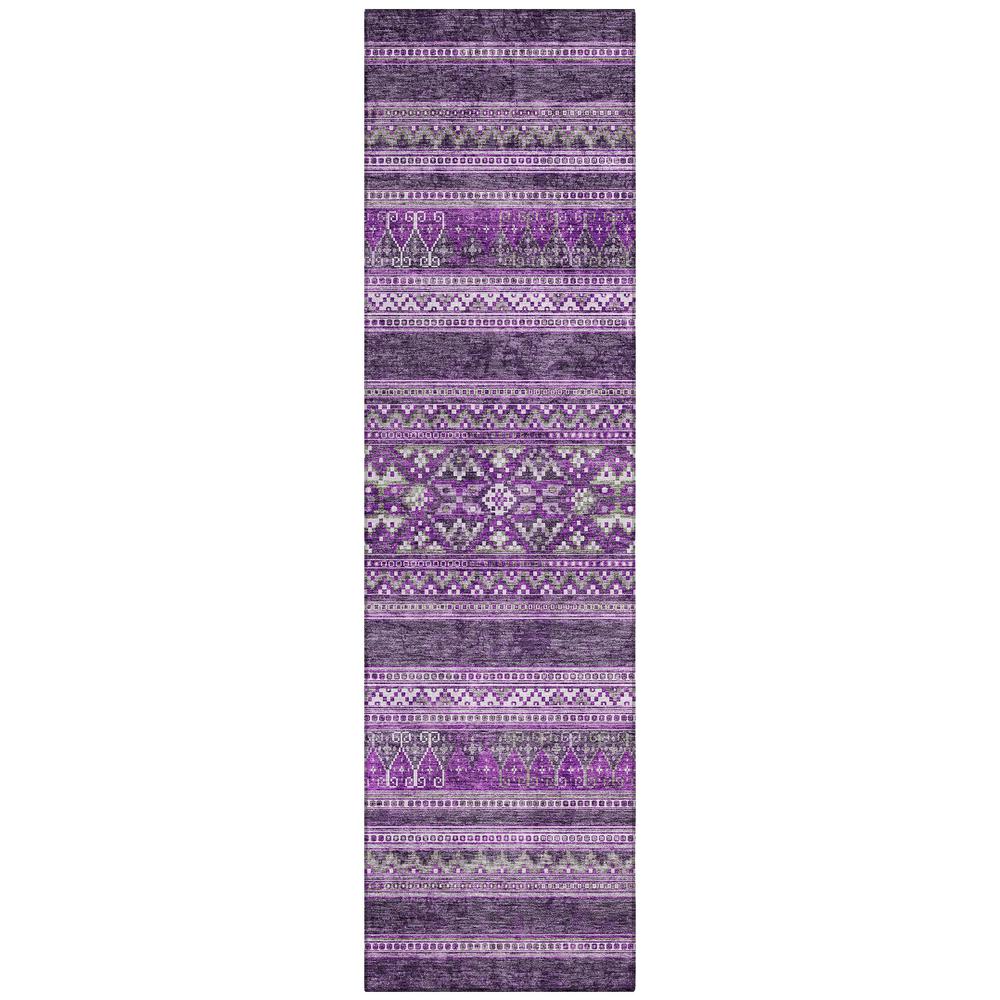 Chantille ACN714 Purple 2'3" x 7'6" Rug. Picture 1