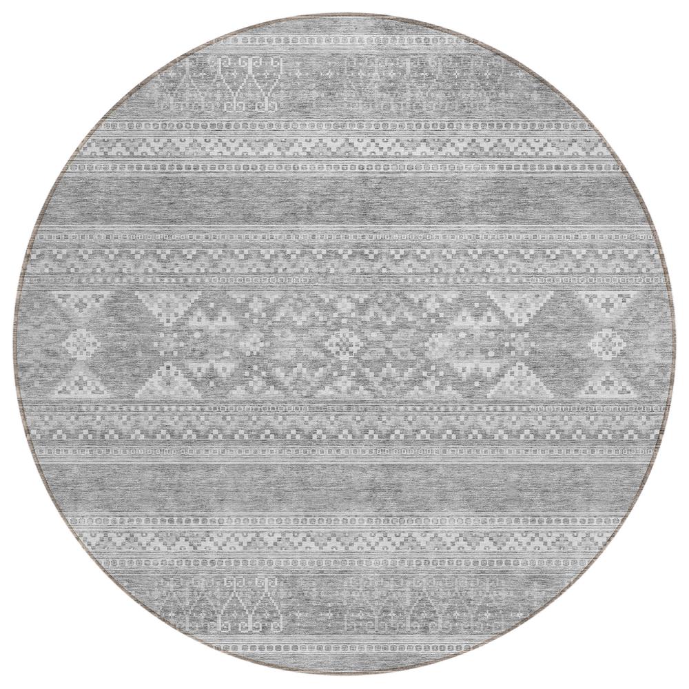 Chantille ACN714 Gray 8' x 8' Rug. Picture 1