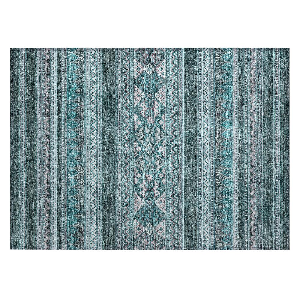 Chantille ACN714 Teal 1'8" x 2'6" Rug. Picture 1