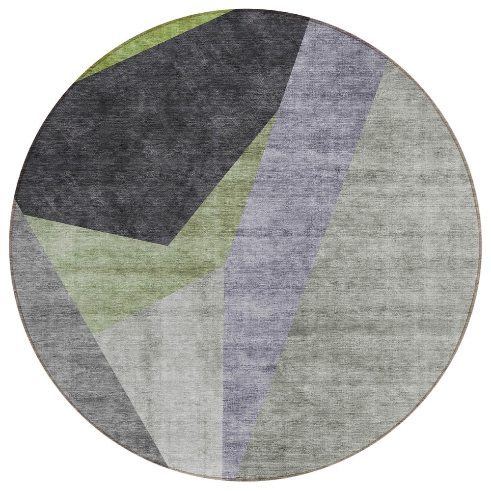 Chantille ACN716 Green 8' x 8' Rug. Picture 1