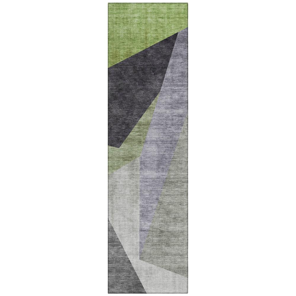 Chantille ACN716 Green 2'3" x 7'6" Rug. Picture 1