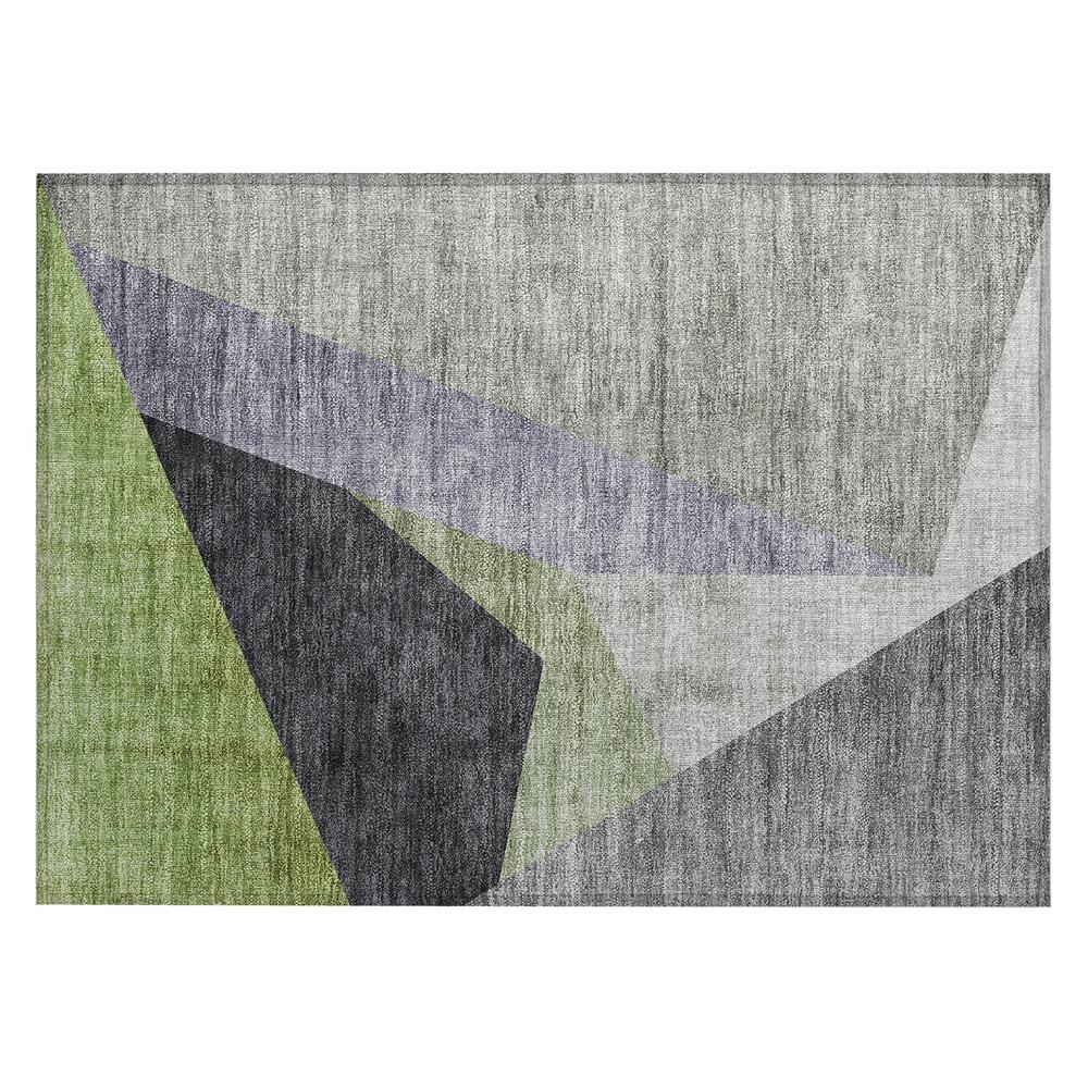 Chantille ACN716 Green 1'8" x 2'6" Rug. Picture 1