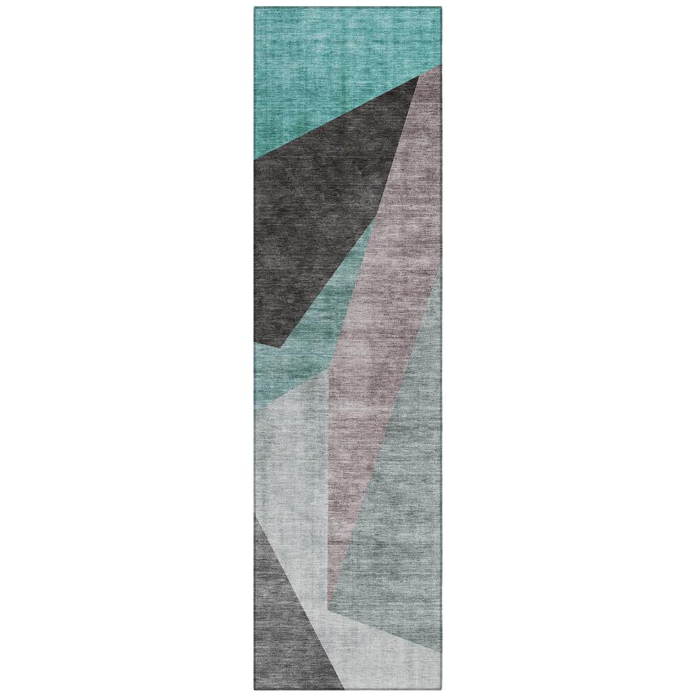 Chantille ACN716 Teal 2'3" x 7'6" Rug. Picture 1