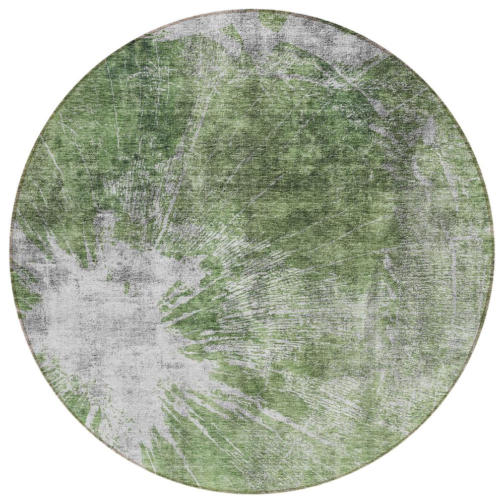 Chantille ACN719 Green 8' x 8' Rug. Picture 1