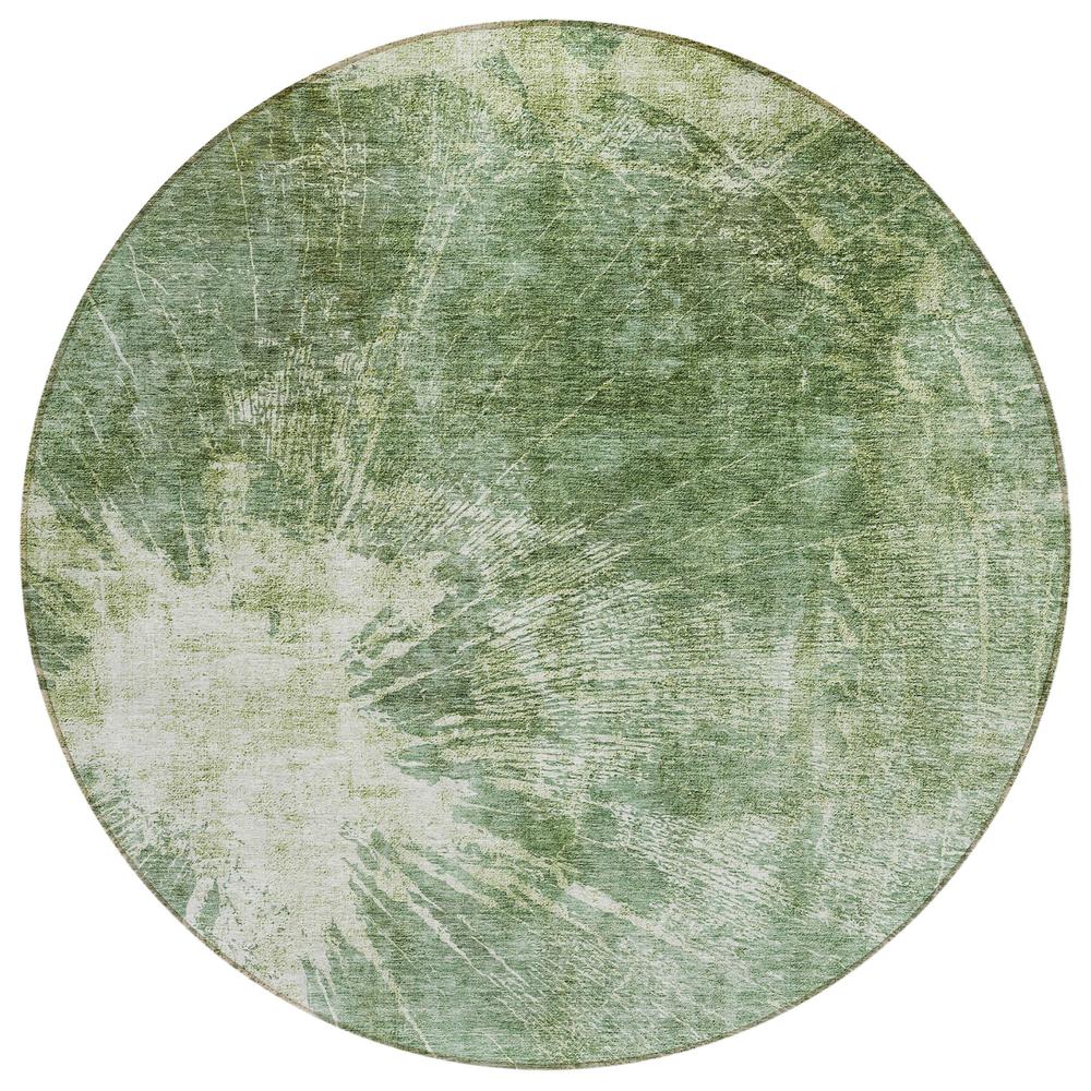 Chantille ACN719 Green 8' x 8' Rug. Picture 1