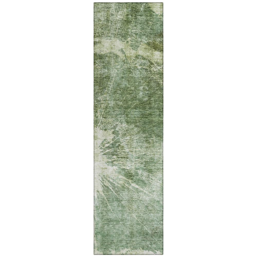 Chantille ACN719 Green 2'3" x 7'6" Rug. Picture 1