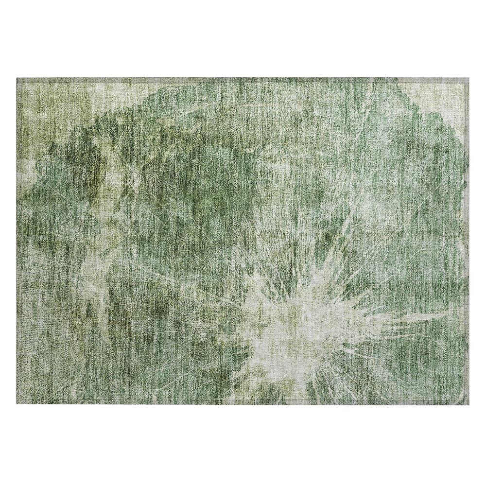 Chantille ACN719 Green 1'8" x 2'6" Rug. Picture 1