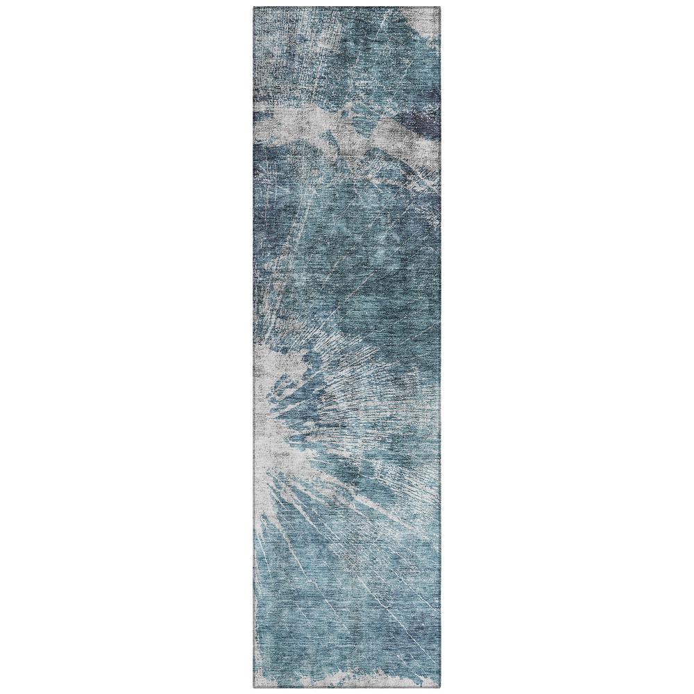 Chantille ACN719 Teal 2'3" x 7'6" Rug. Picture 1