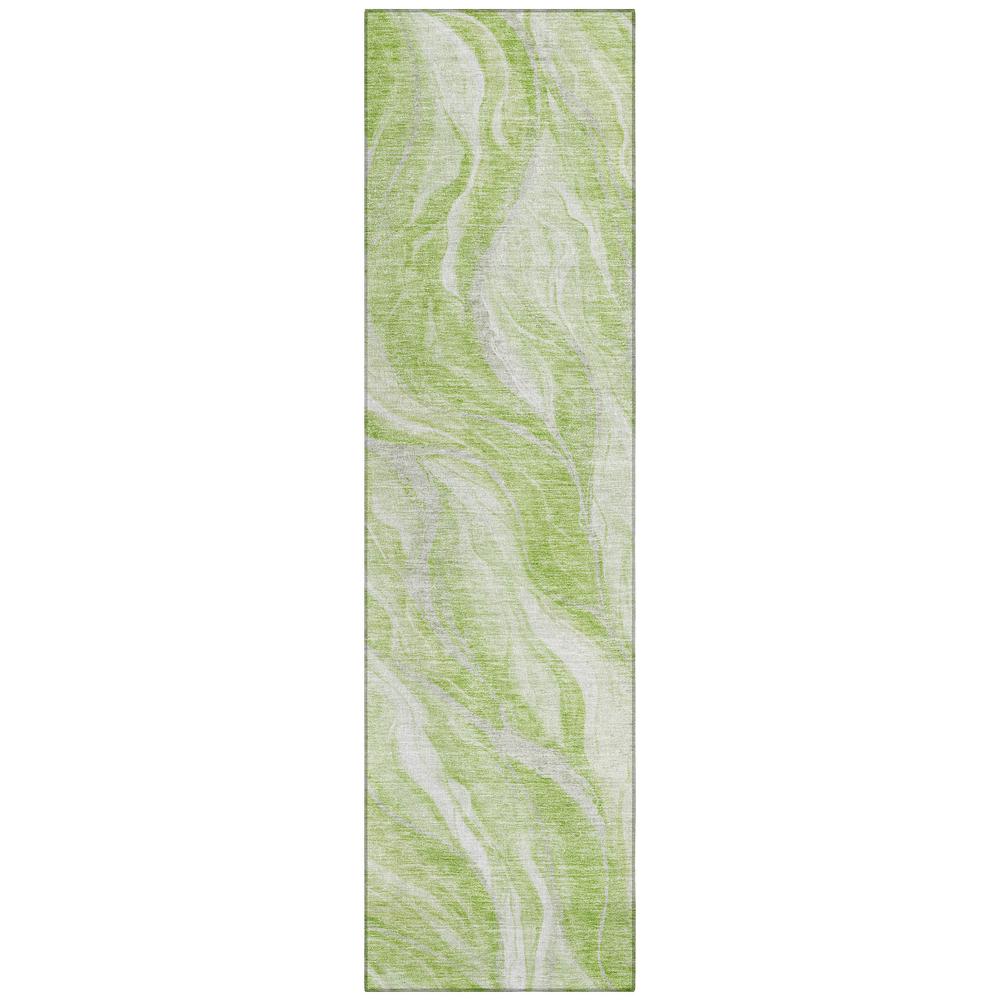 Chantille ACN720 Green 2'3" x 7'6" Rug. Picture 1