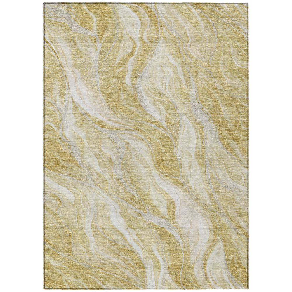Chantille ACN720 Gold 2'6" x 3'10" Rug. Picture 1