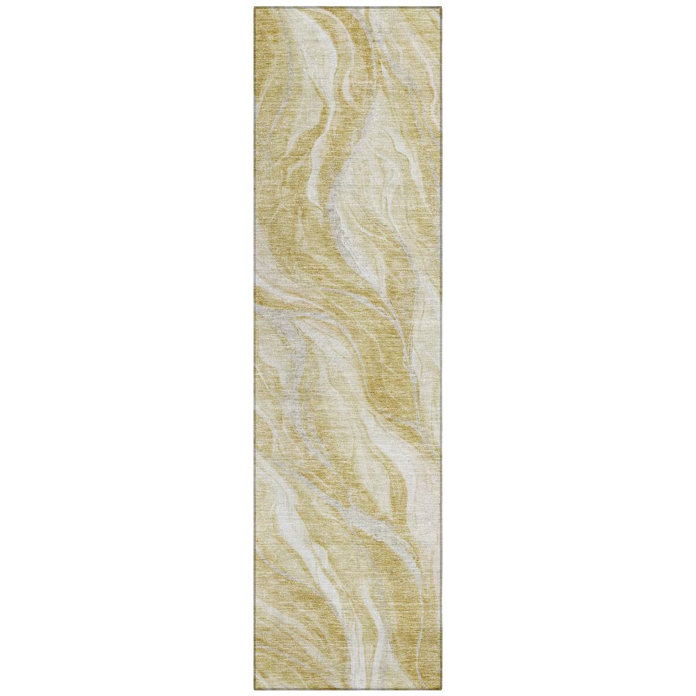 Chantille ACN720 Gold 2'3" x 7'6" Rug. Picture 1