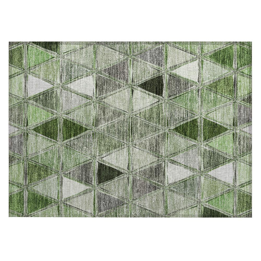 Chantille ACN722 Green 1'8" x 2'6" Rug. Picture 1