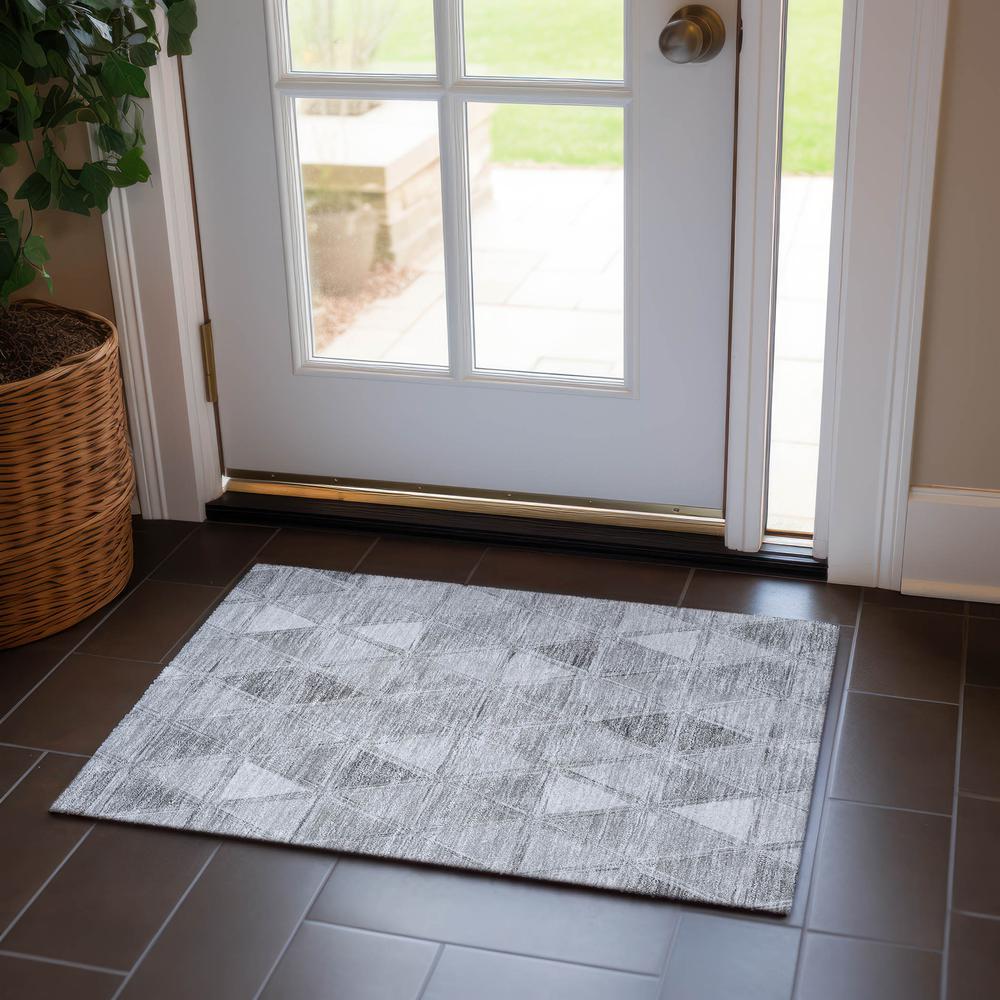 Chantille ACN722 Gray 1'8" x 2'6" Rug. Picture 6