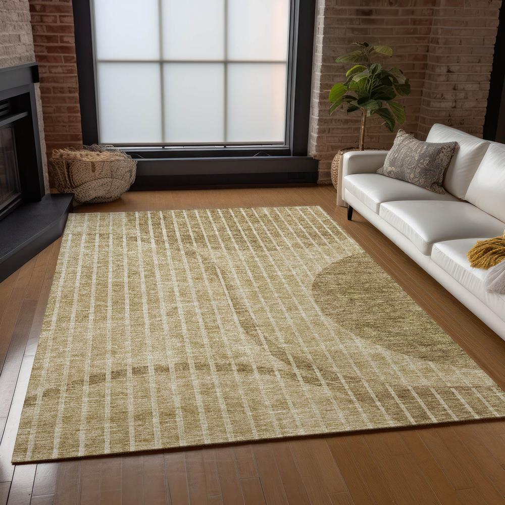 Chantille ACN723 Brown 2'6" x 3'10" Rug. Picture 7
