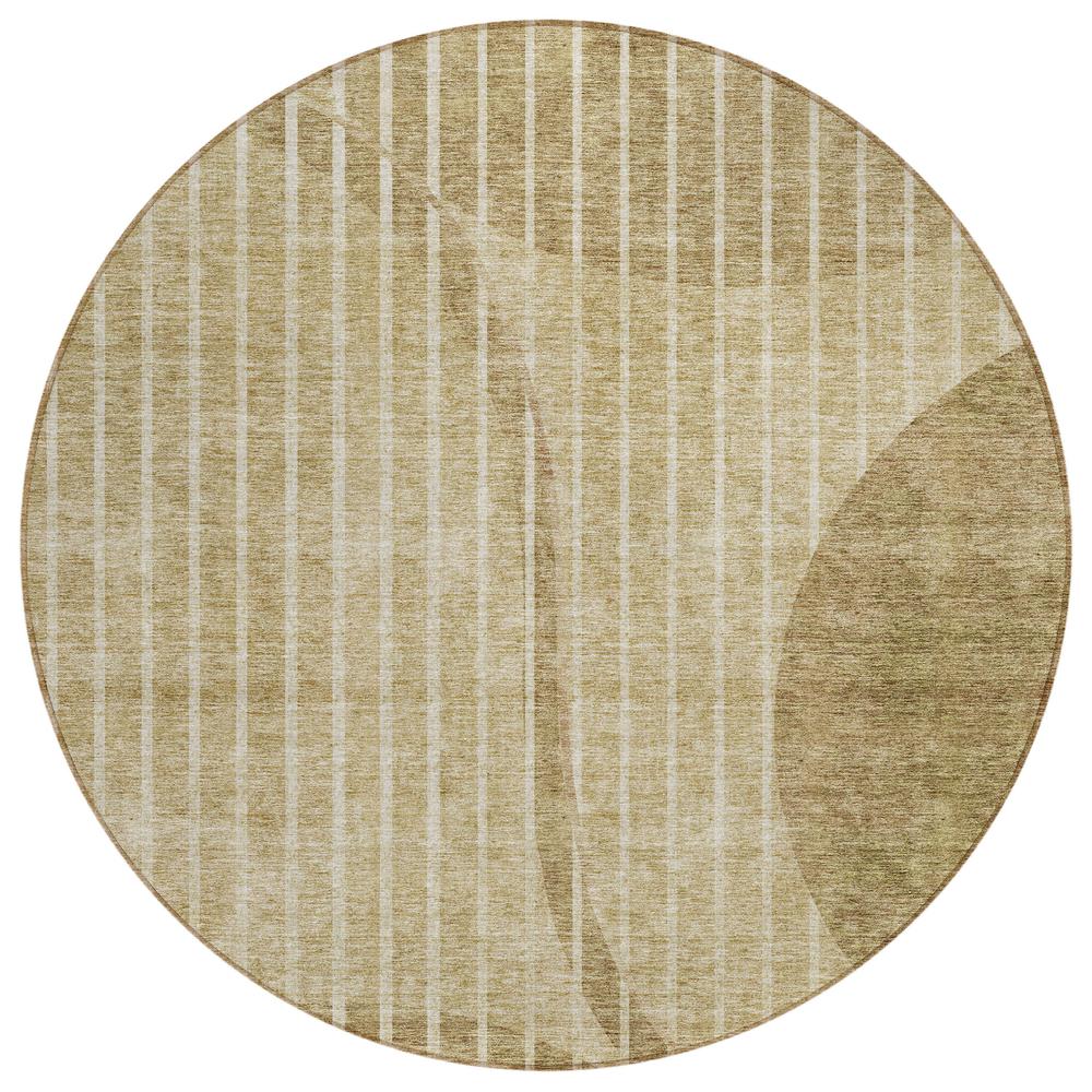Chantille ACN723 Brown 8' x 8' Rug. Picture 1