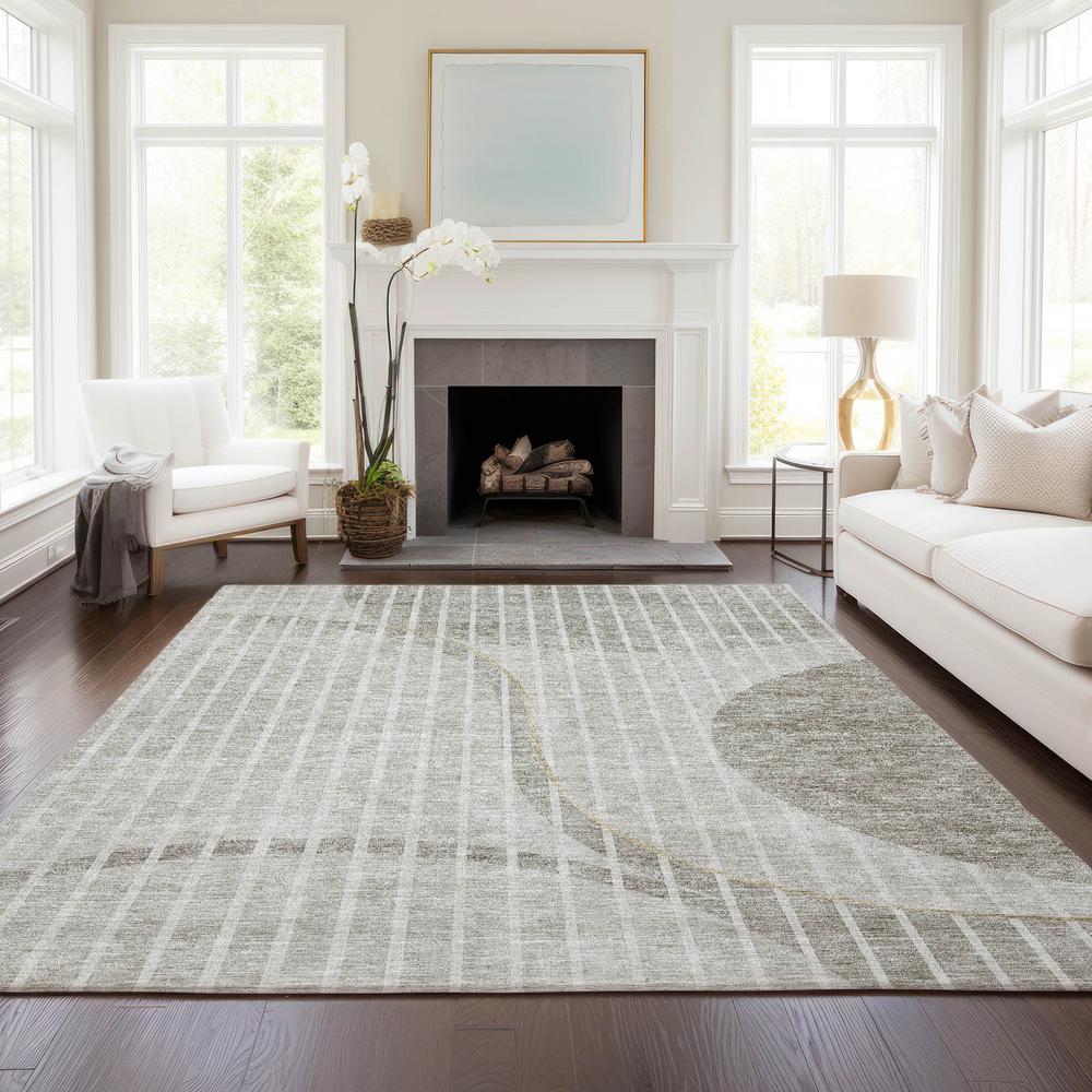 Chantille ACN723 Brown 2'6" x 3'10" Rug. Picture 6