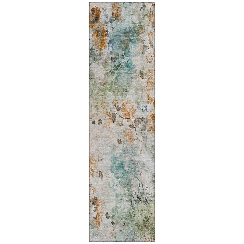 Chantille ACN724 Teal 2'3" x 7'6" Rug. Picture 1