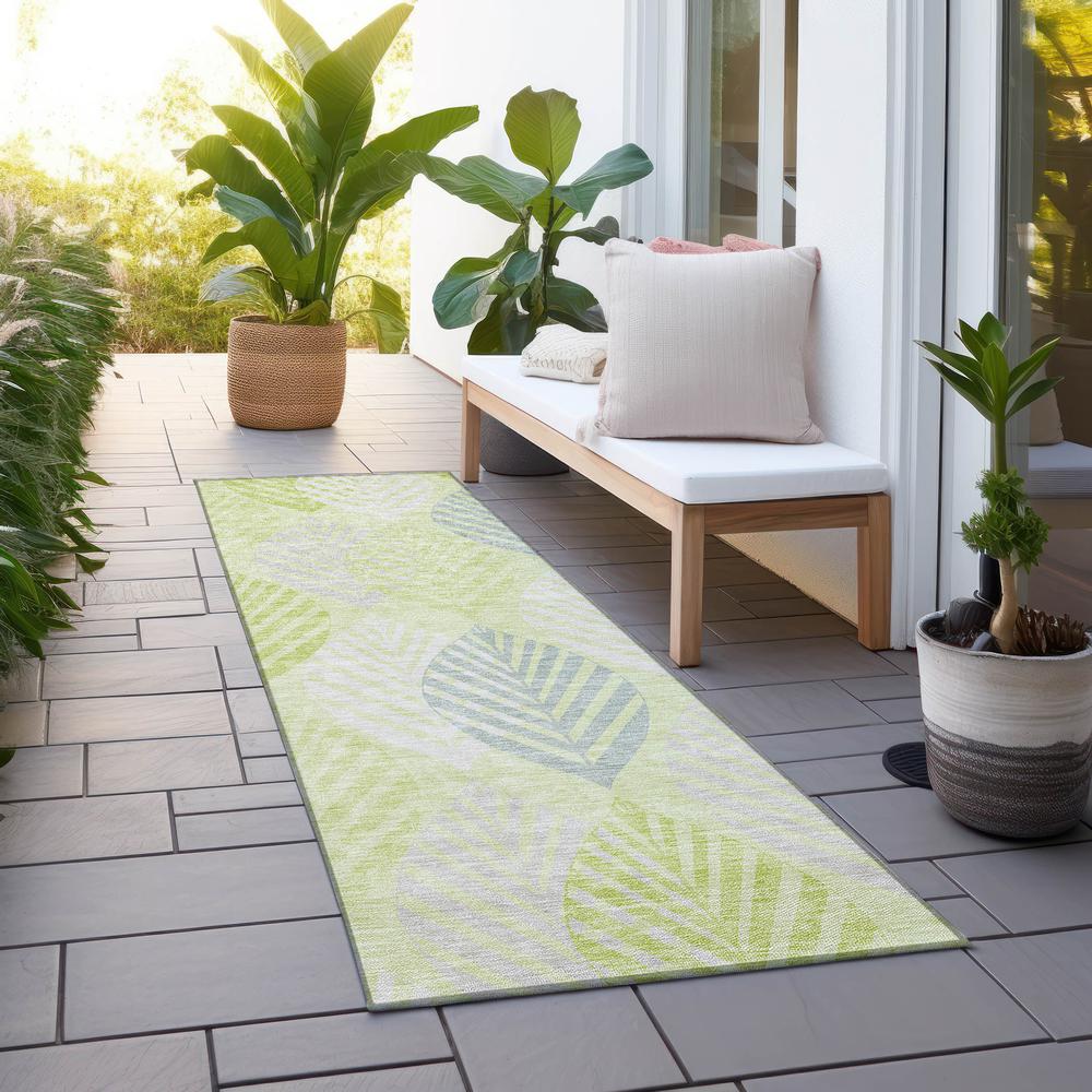 Chantille ACN744 Green 2'3" x 7'6" Rug. Picture 6