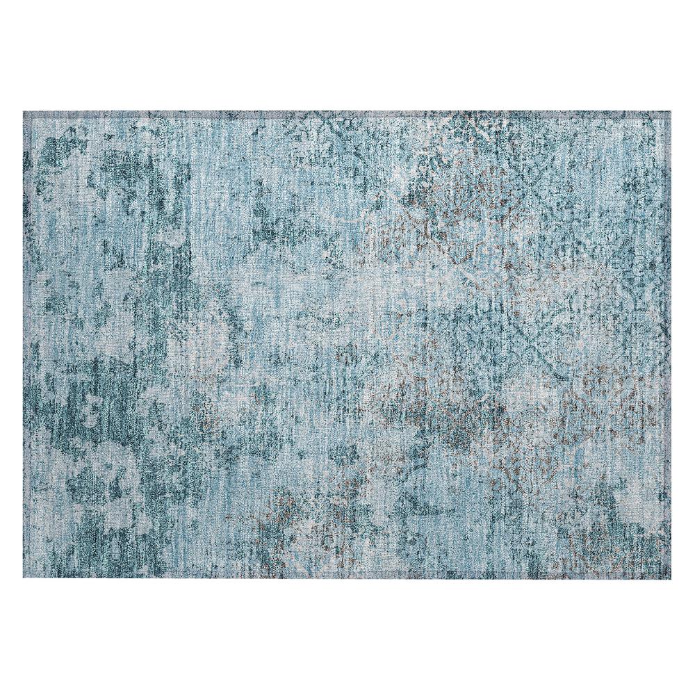 Chantille ACN769 Teal 1'8" x 2'6" Rug. Picture 1