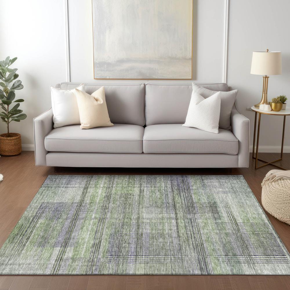 Chantille ACN819 Green 2'6" x 3'10" Rug. Picture 6