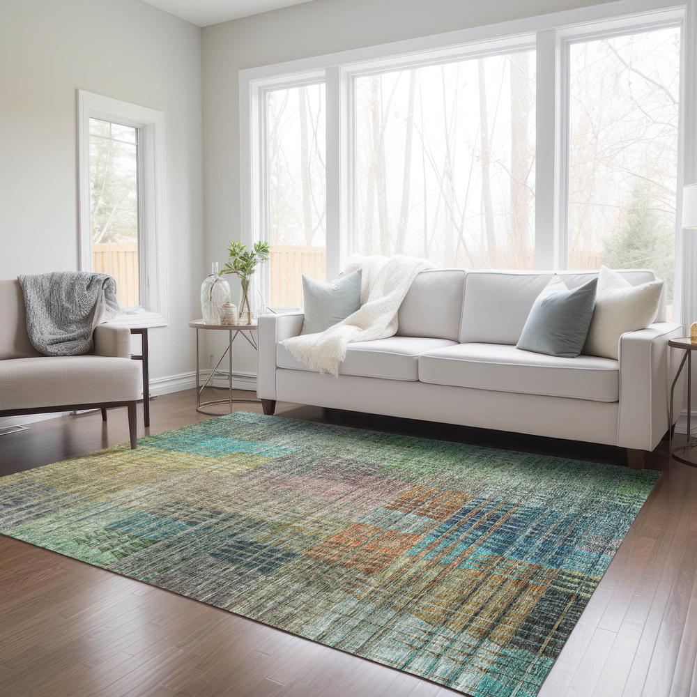 Chantille ACN828 Green 2'6" x 3'10" Rug. Picture 6