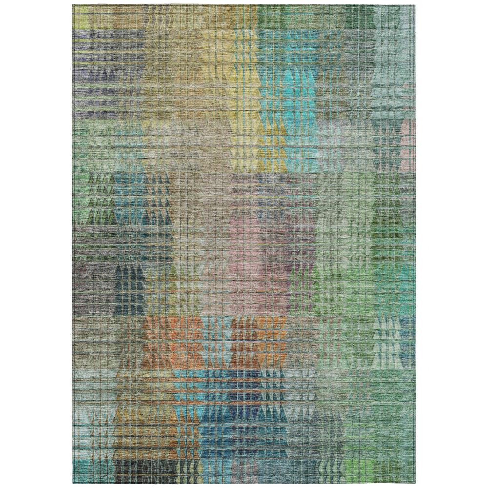 Chantille ACN828 Green 2'6" x 3'10" Rug. Picture 1