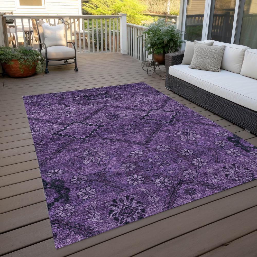 Chantille ACN842 Purple 2'6" x 3'10" Rug. Picture 8