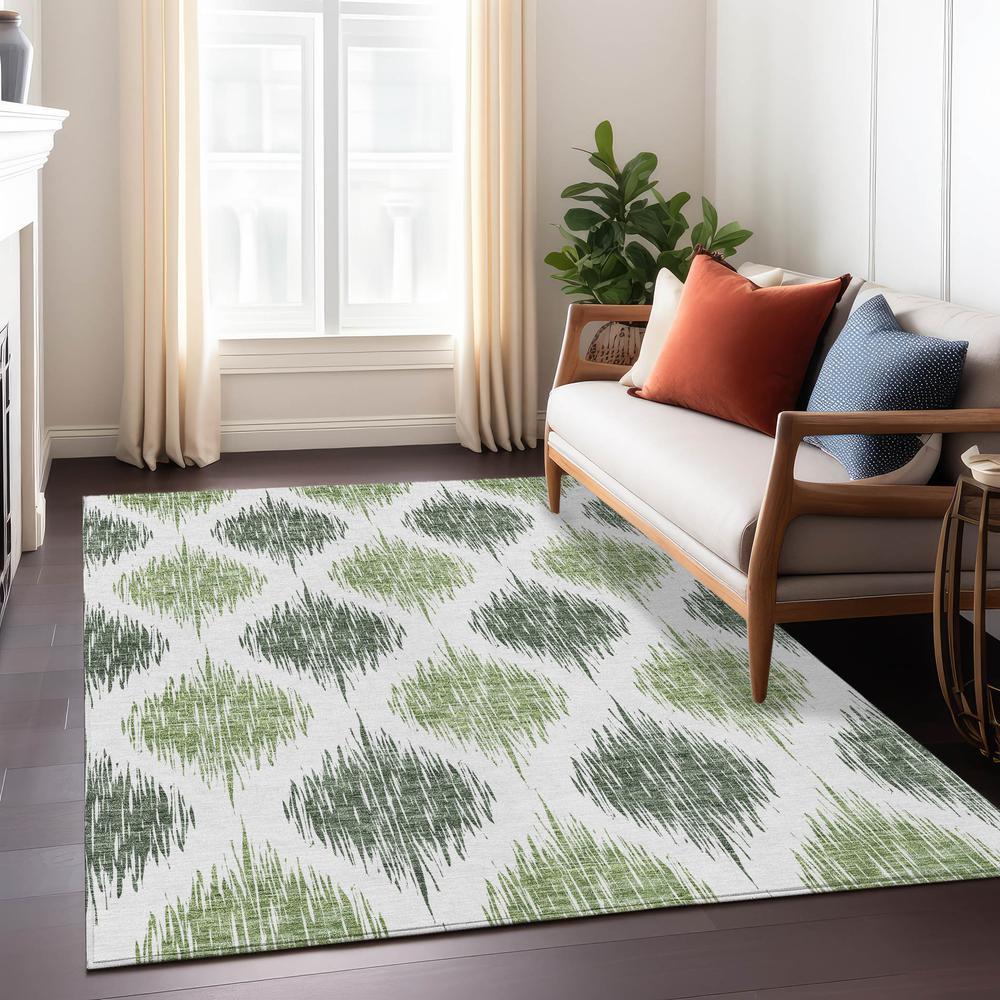 Chantille ACN848 Green 2'6" x 3'10" Rug. Picture 6