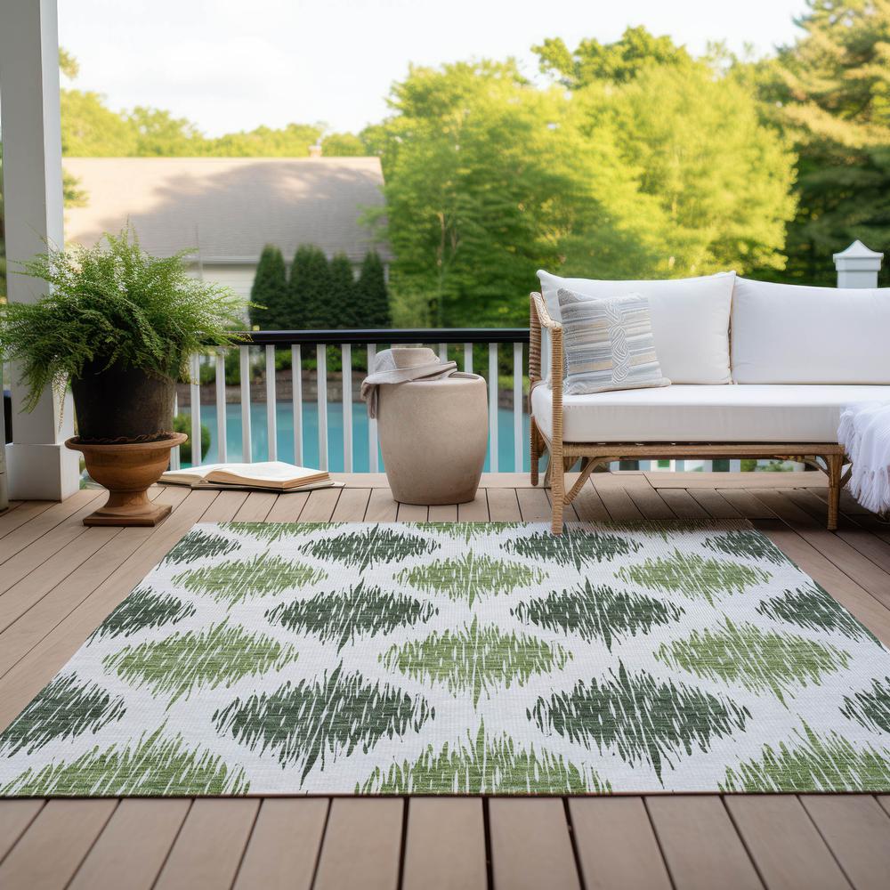 Chantille ACN848 Green 2'6" x 3'10" Rug. Picture 8