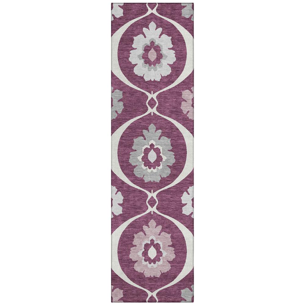 Chantille ACN858 Purple 2'3" x 7'6" Rug. Picture 1