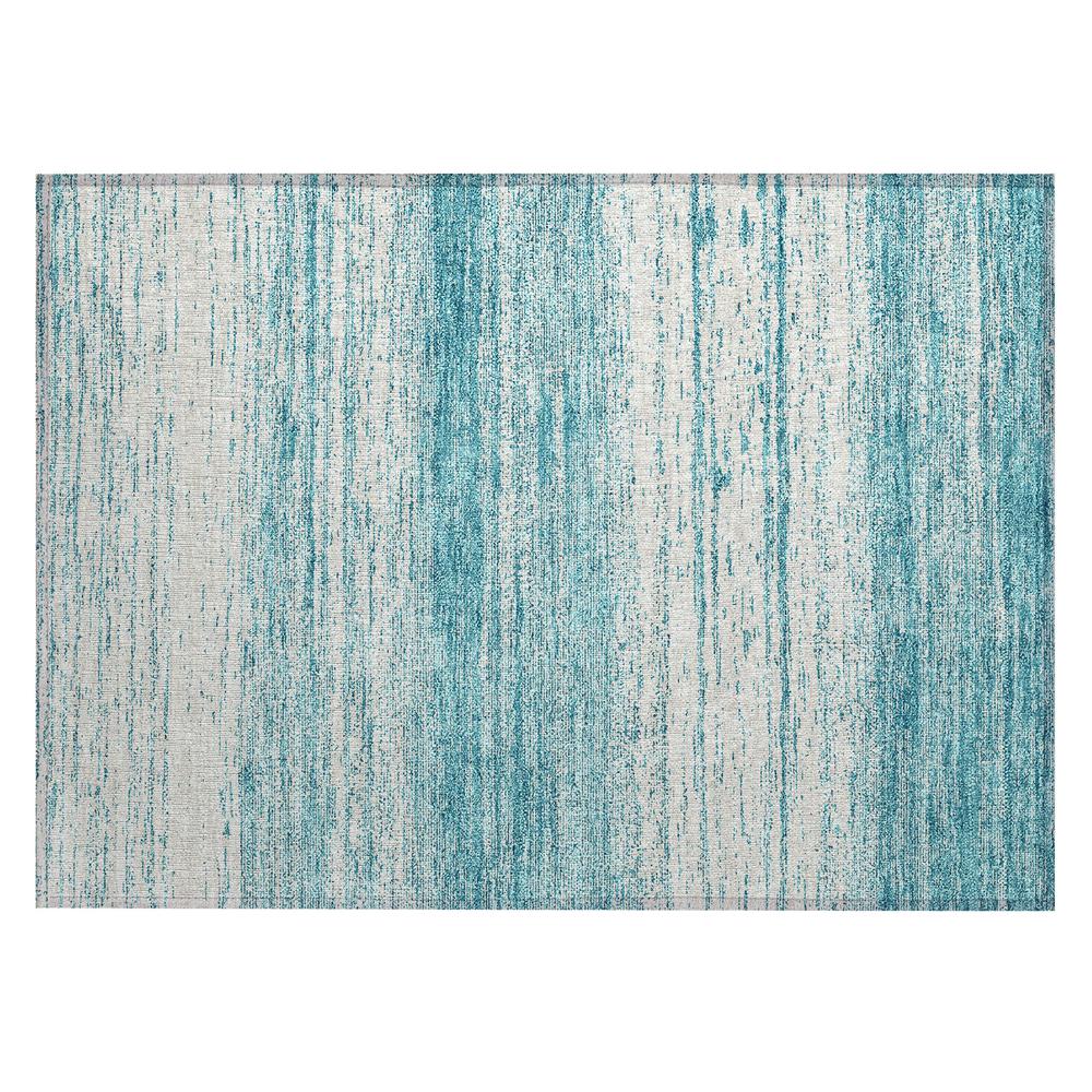 Chantille ACN859 Teal 1'8" x 2'6" Rug. Picture 1