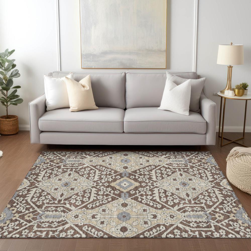 Chantille ACN863 Brown 2'6" x 3'10" Rug. Picture 6