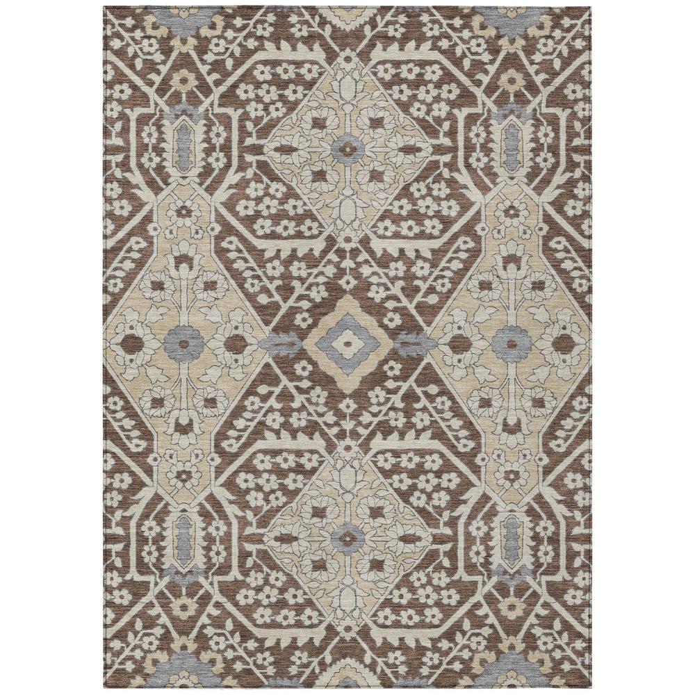 Chantille ACN863 Brown 2'6" x 3'10" Rug. Picture 1