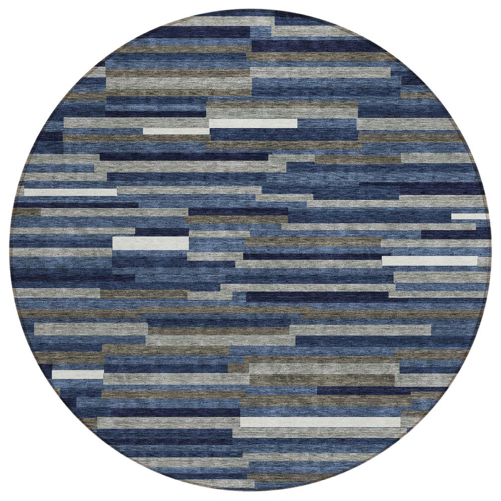 Chantille ACN894 Blue 8' x 8' Rug. Picture 1